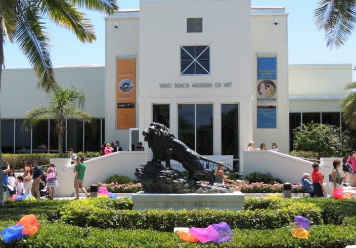 A surprising find on our top 10 things to do in Vero Beach is the Vero Beach Art Museum. Photo Courtesy of Paradise Advertising / Vero Beach, FL