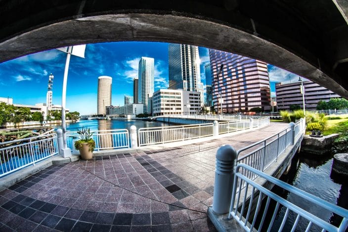 Tampa vacation ideas include The Riverwalk